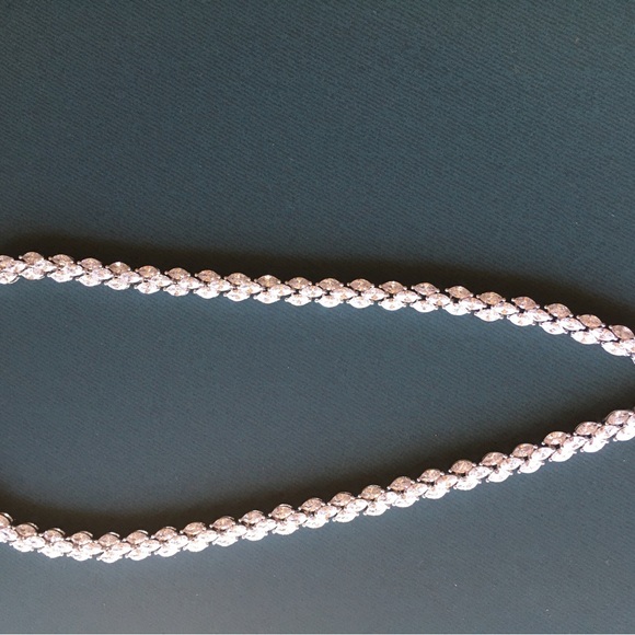 Rhinestone Necklace, New, never worn. - Picture 10 of 14